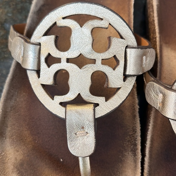 Tory Burch Platinum Cloud Miller 7.5 - Picture 3 of 4